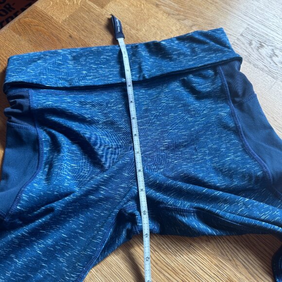 Kyodan Blue Space Dye Leggings Cropped Size XS - Picture 11 of 12
